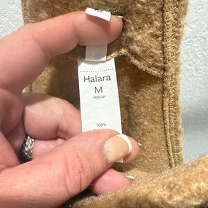 HALARA Camel Fleece Overalls